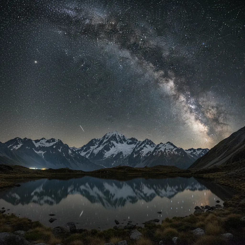 Dark Sky Sanctuary in Mackenzie Basin New Zealand