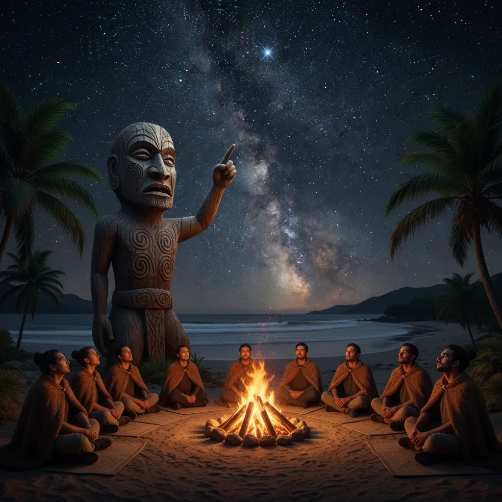 Maori astronomy storytelling and celestial navigation