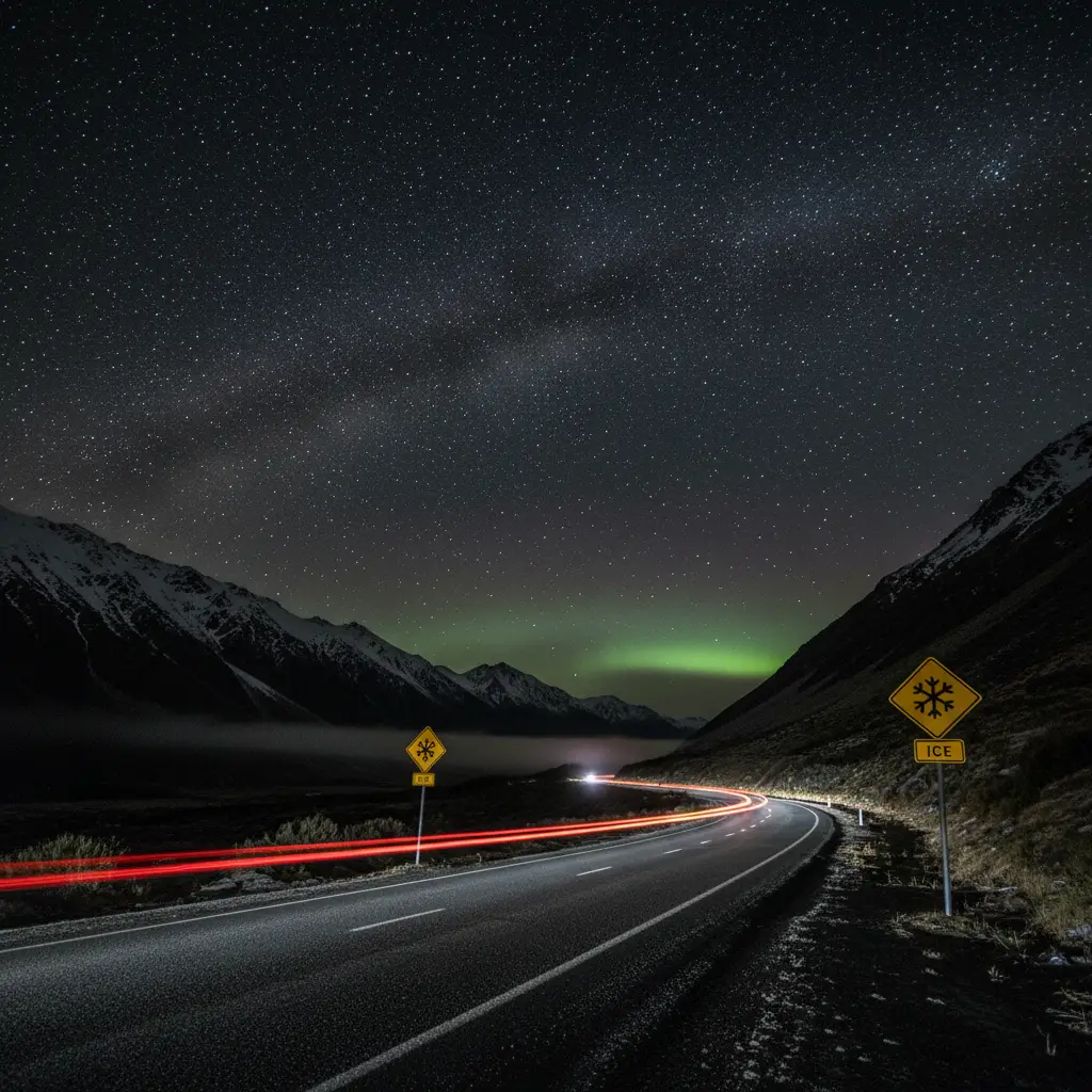 Night driving safety in New Zealand