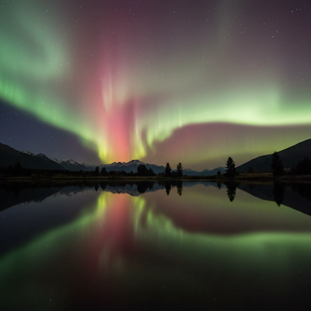 Aurora Australis Southern Lights New Zealand