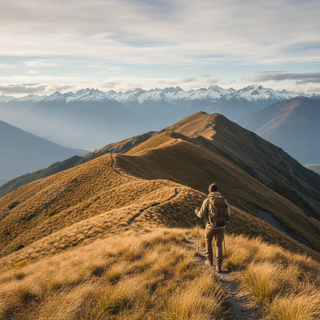 Hiking in New Zealand during the shoulder season of Autumn