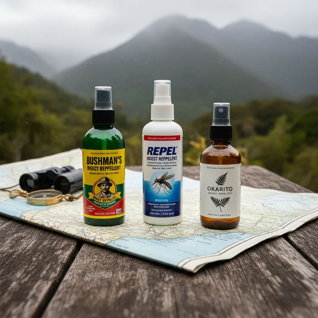 Comparison of New Zealand Sandfly Repellents