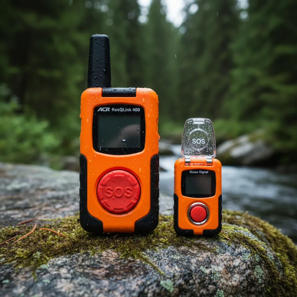 Comparison of ACR and Ocean Signal Personal Locator Beacons