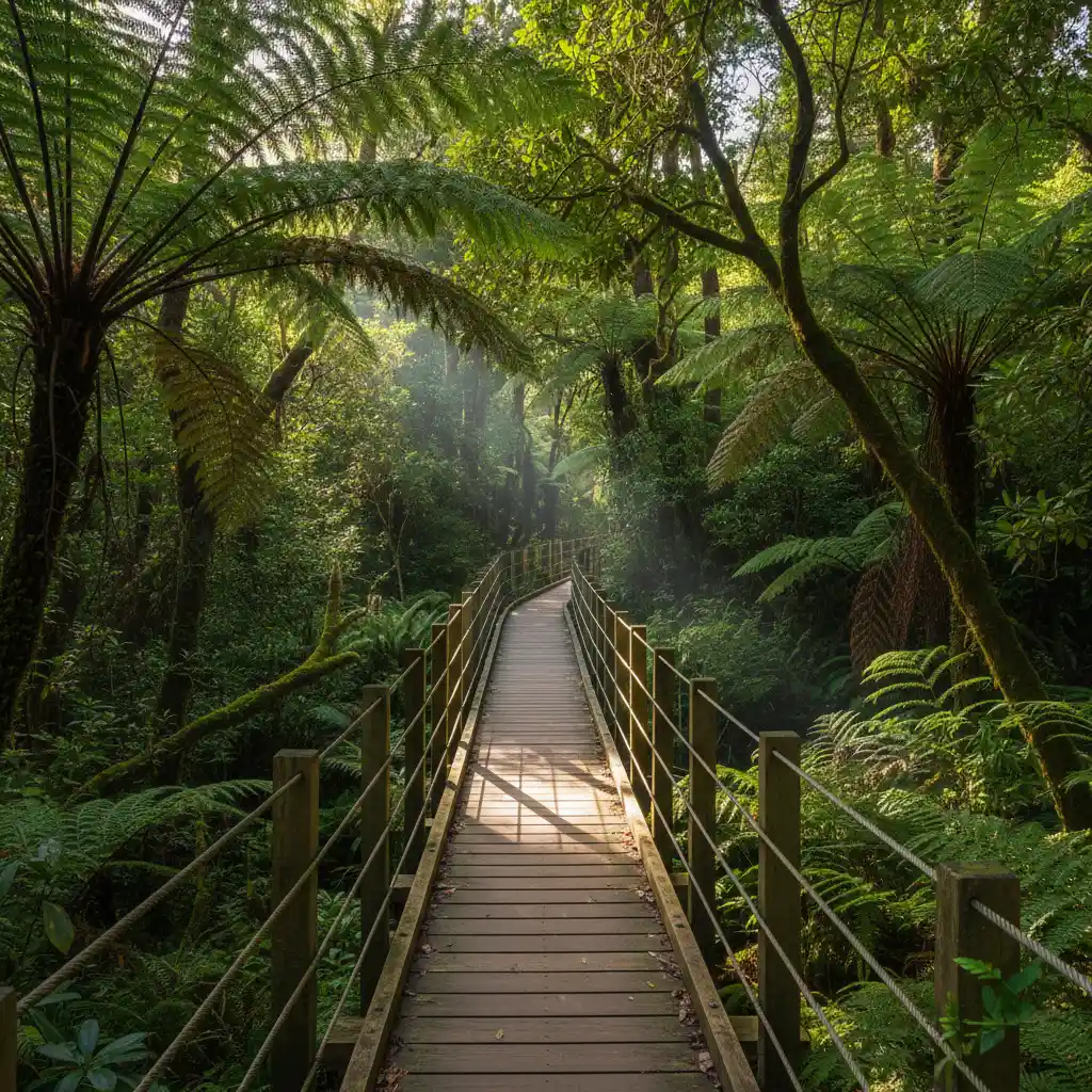Canopy Walkway at Otari-Wilton's Bush