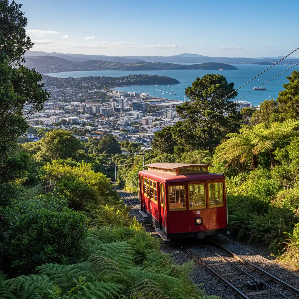 Wellington Cable Car transport to Zealandia