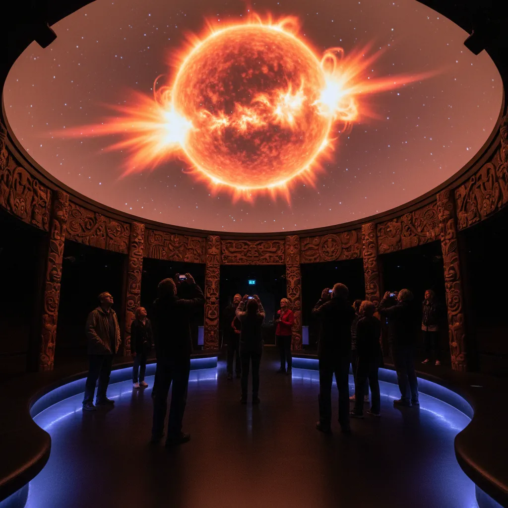 Indoor Dark Sky Project multimedia experience